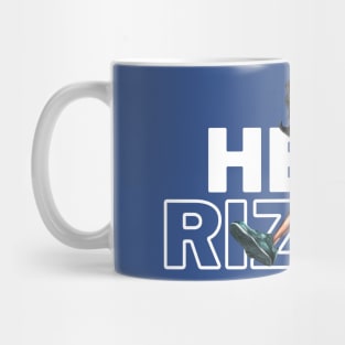 HE IS RIZZIN MEME Mug